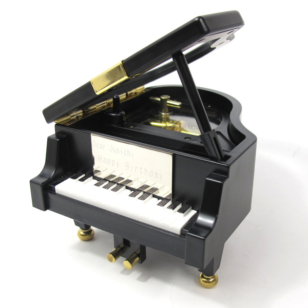 REUGE 当たろ MUSIC グランドピアノ型 宝石箱 オルゴール カノン