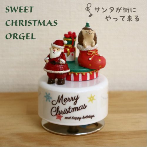 ビンテージ ENESCO エネスコ オルゴール サンタクロース クリスマス