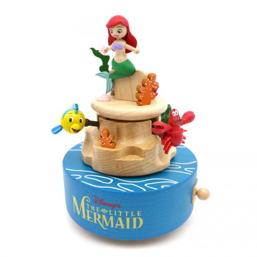 ディズニー木製からくりオルゴール【リトルマーメイド】(既製品 ディズニー木製からくりオルゴール【リトルマーメイド】(既製品