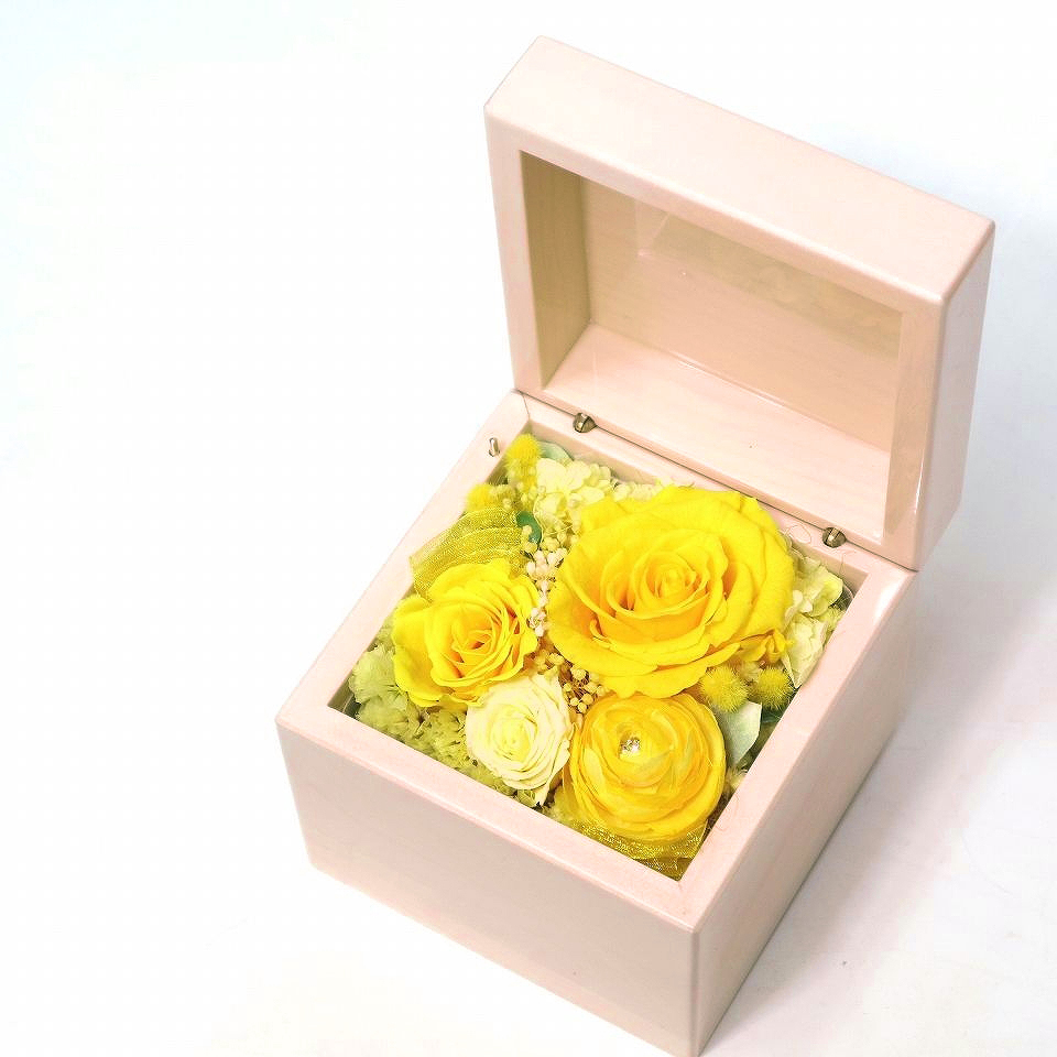 30弁】サプライズBOX（L）オルゴール 花 おしゃれ 人気 ｜株式