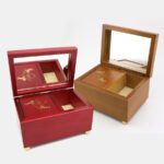 18弁】ミニ宝石箱 オルゴール ジュエリーボックス シンプル ｜株式会社